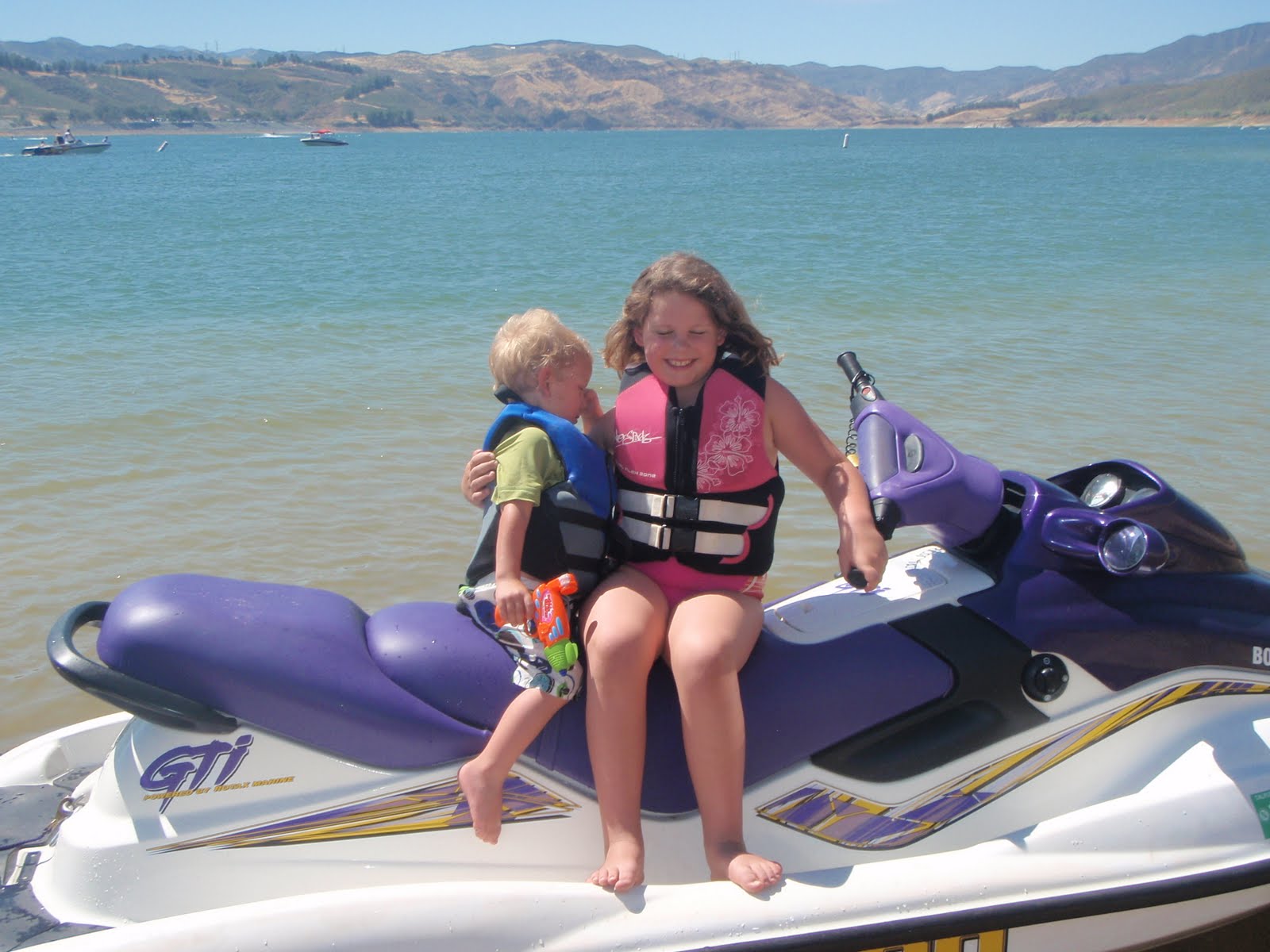 Stringham Family: wave runners