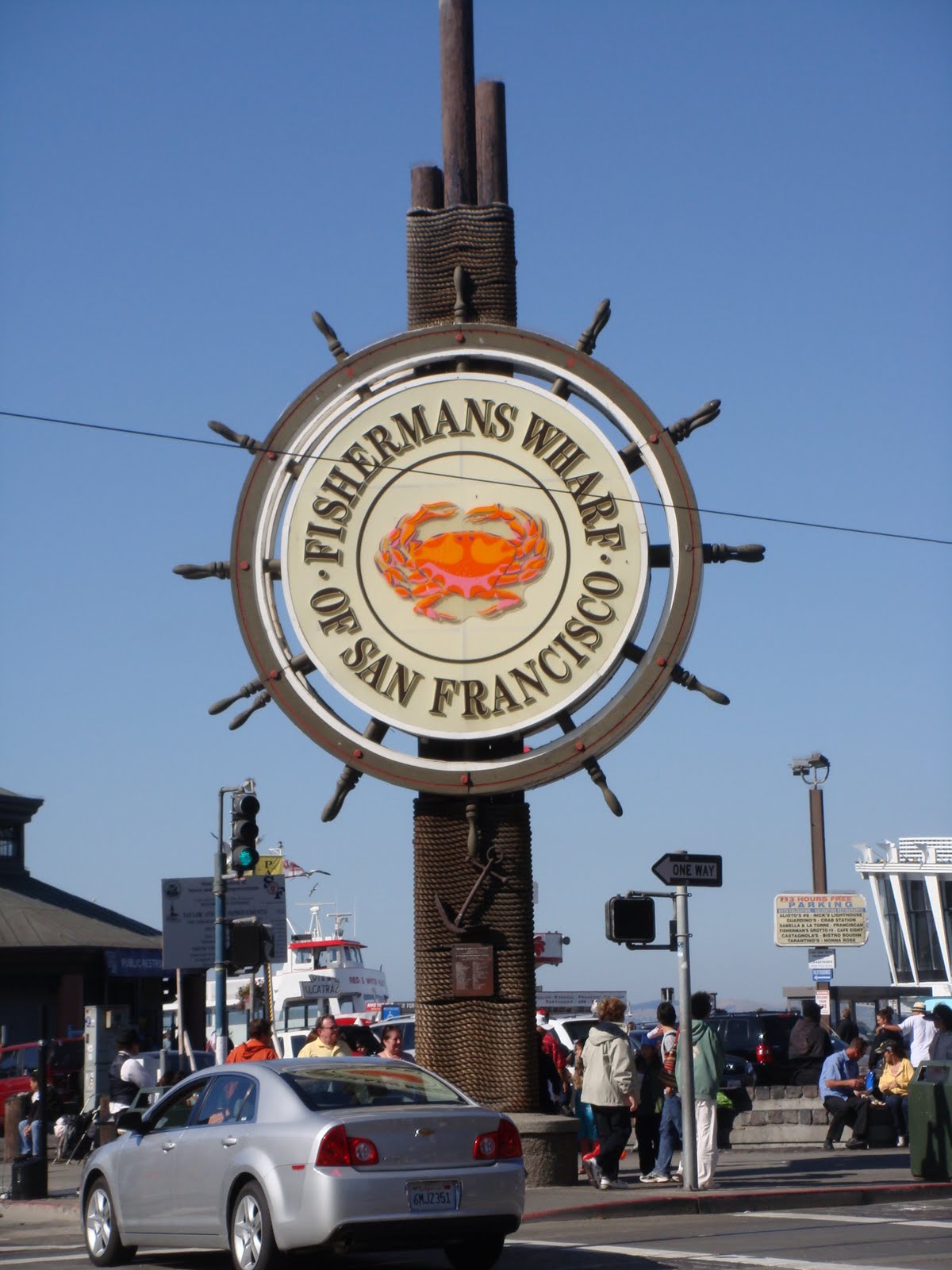 sakura lovely: San Francisco Day One: Fisherman's Wharf, a Crappy Hotel