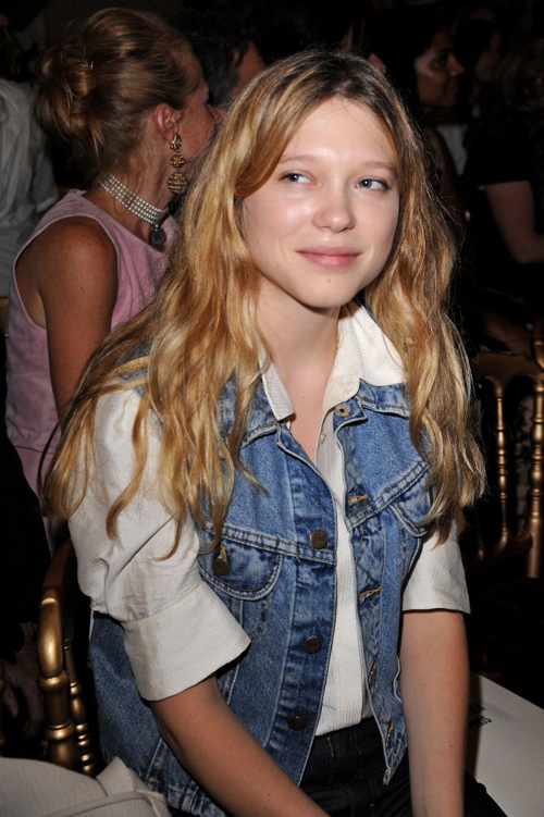 Grapefruitprincess Reloaded Lea Seydoux Inglorious Basterds In Lee Jean Paul Gaultier Show Paris Lea seydoux wearing prada and miu miu at 2014 ee baftas rising star award nomination photocall in london. lee jean paul gaultier show paris