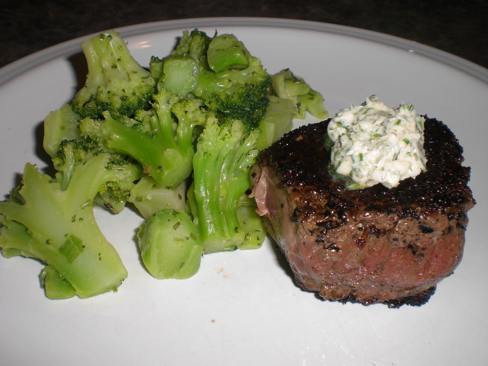 OVEN PHILOSOPHY PorciniCrusted Filet Mignon with Fresh Herb Butter