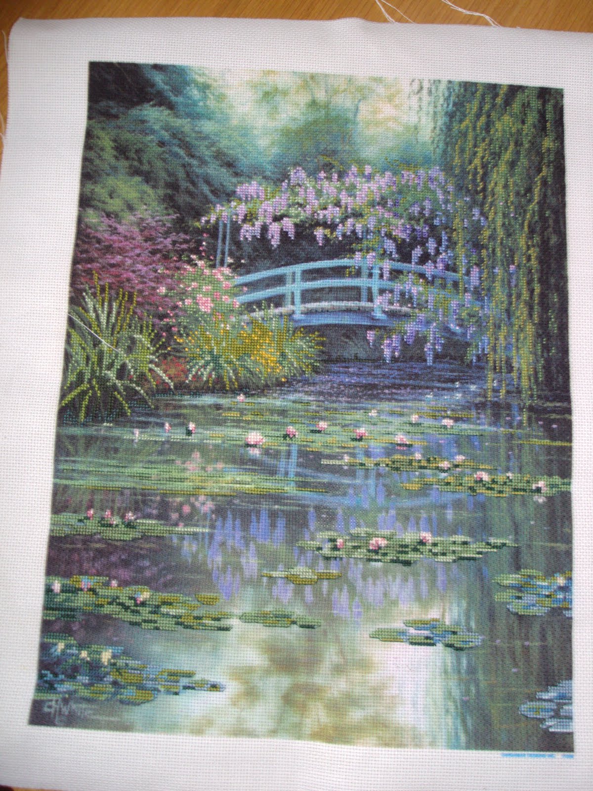 *Lou*s Crafts: Monet 'Water Lilies'