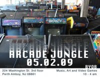 Arcade Jungle Party : 100 plus vintage video games, music, BYOB