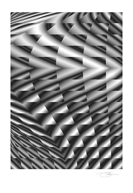 Wavelength 3+wave+art+3d+dimensional+pattern