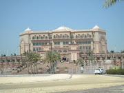 While at Emirates Palace we visited an exhibit with elaborate models of the . (emirates palace)
