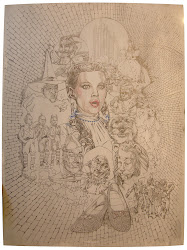 oz wizard pencils painting bad flip