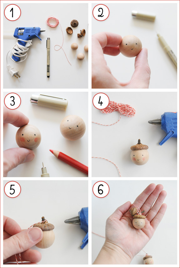 Oh What Fun: DIY - Acorn Topped Ornaments.