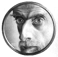 M C Escher Self Portrait