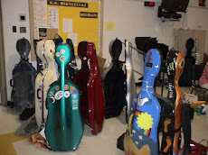 Cello Day at UAHS cases