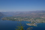 Manson Bay from the air