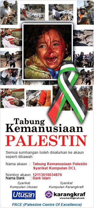 tabung kemanusiaan Palestin