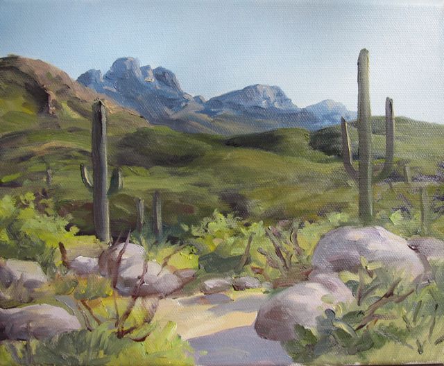 famous desert landscape paintings