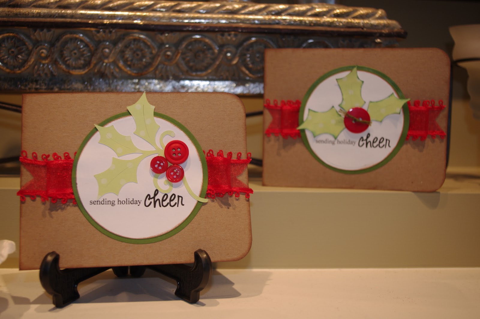 Creative "Try"als: "Sending Holiday Cheer" Christmas Card