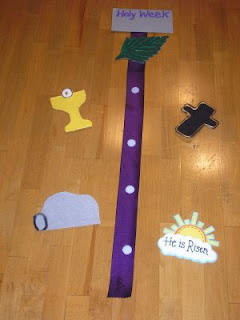 The Diary of a Sower: Make a Holy Week banner