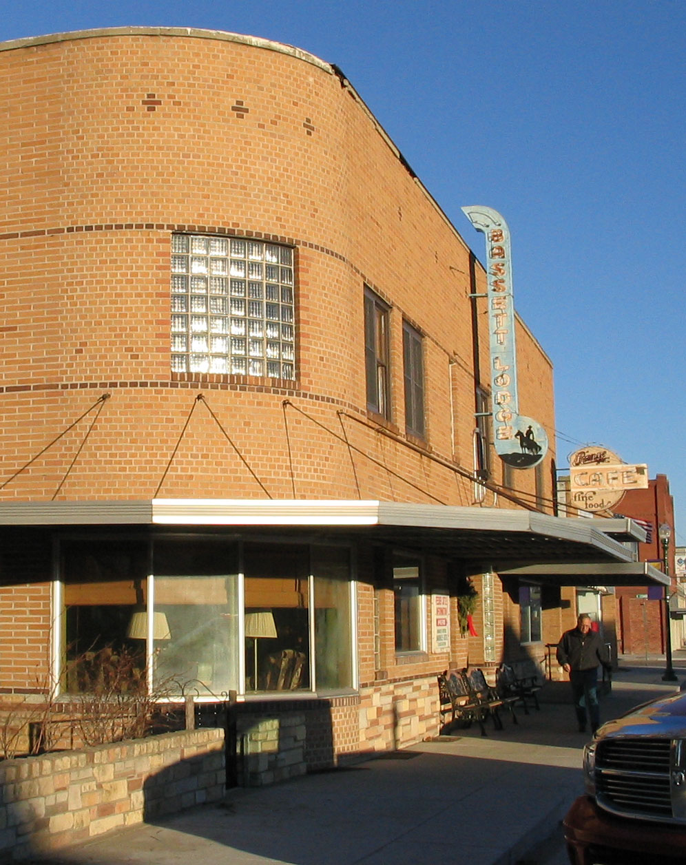 Heritage Nebraska Hidden Treasures Bassett Lodge & Range Cafe (Bassett