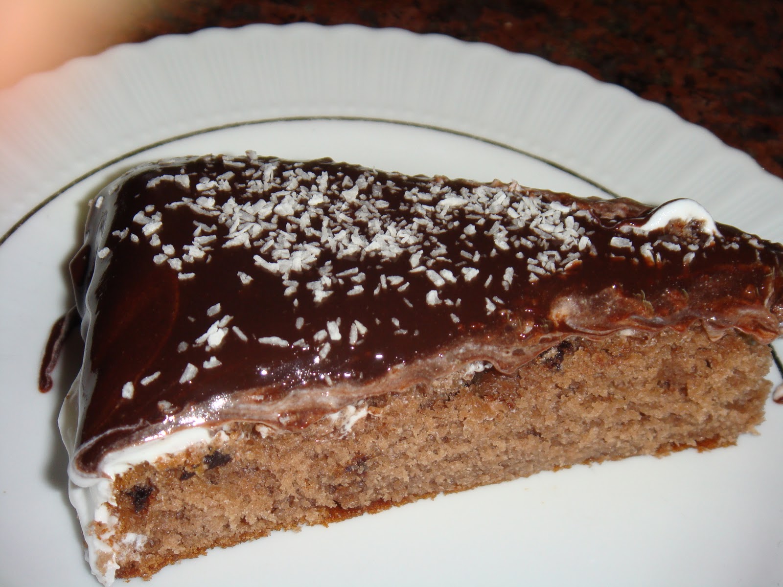 nil�in kalemi&hellip; NE PİŞİRDİM/ ÇİKOLATA SOSLU KEK