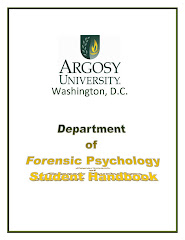 NEW!  Forensic Psychology Student Handbook