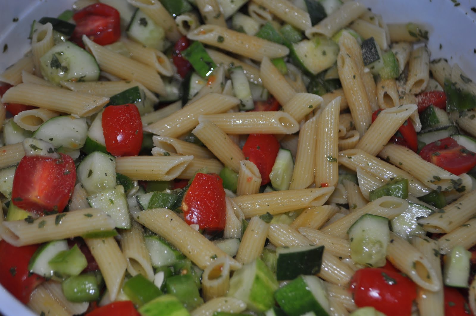 Party of 5 A Recipe Cucumber Mostaccioli Salad