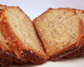 Culinary in the Desert: Coconut Banana Bread with Lime Glaze