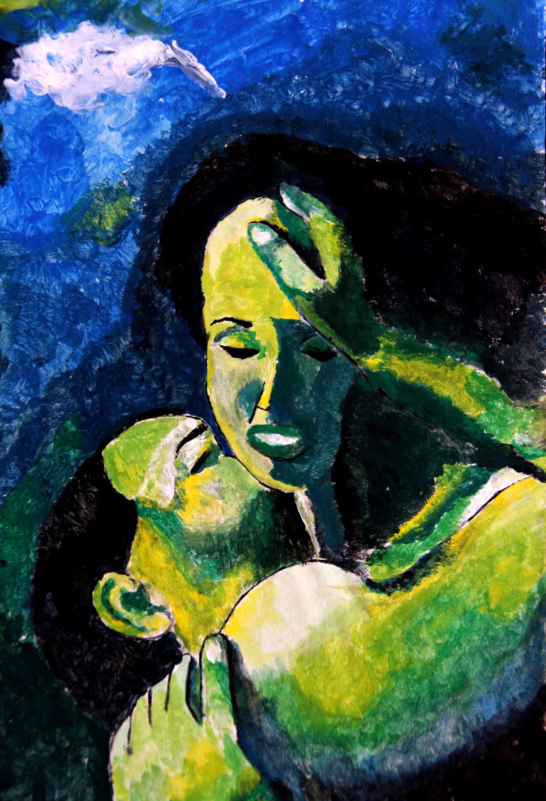Louisa Catherall Art Couple painting Louisa Catherall Art Couple painting