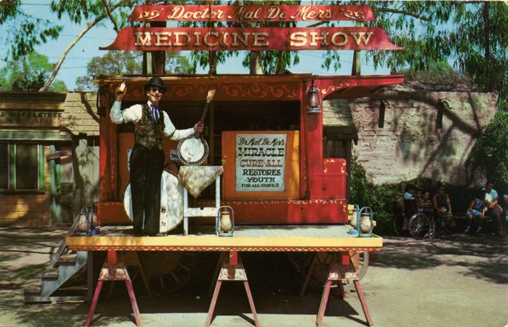 Daffey Thoughts Traveling medicine shows then and now