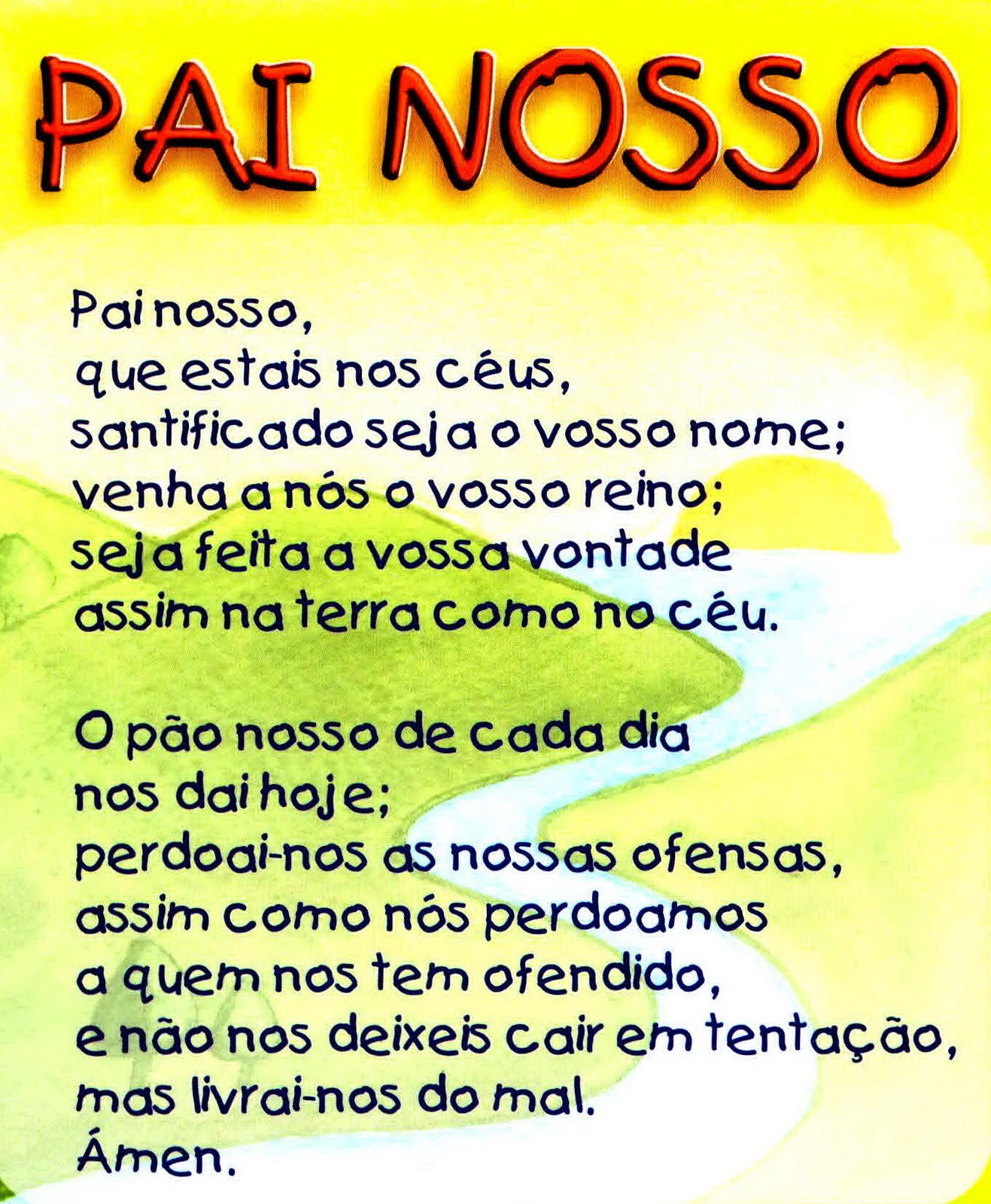 CATEQUESE DE SARDOAL ORAÇÕES CATEQUESE DE SARDOAL ORAÇÕES