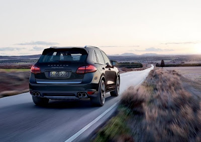 2011 Porsche Cayenne Rear View