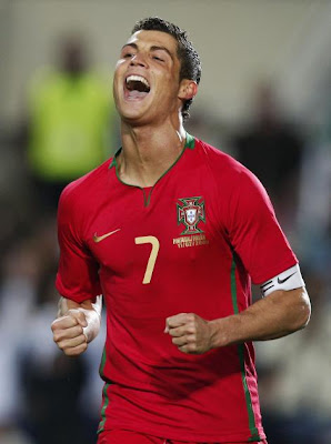 Cristiano Ronaldo Portugal World Cup 2010 Poster