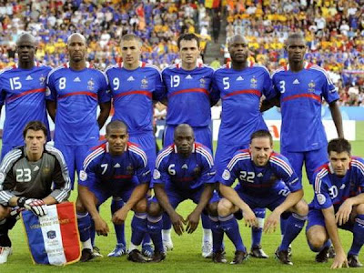 World Cup 2010 France Soccer Team Photo