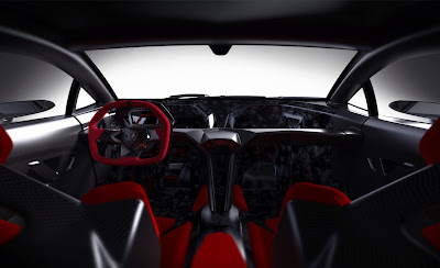 Lamborghini Sesto Elemento Concept Car Interior