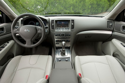 2011 Infiniti G25 Sedan Interior