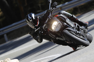 2011 Ducati Diavel Carbon Front Action View