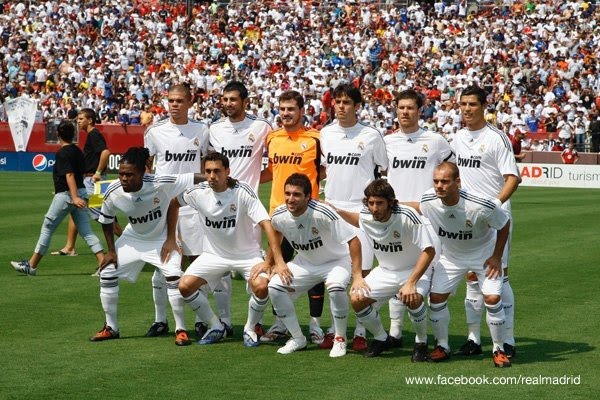 football players wallpapers 2010. 2010 Real Madrid Football Team