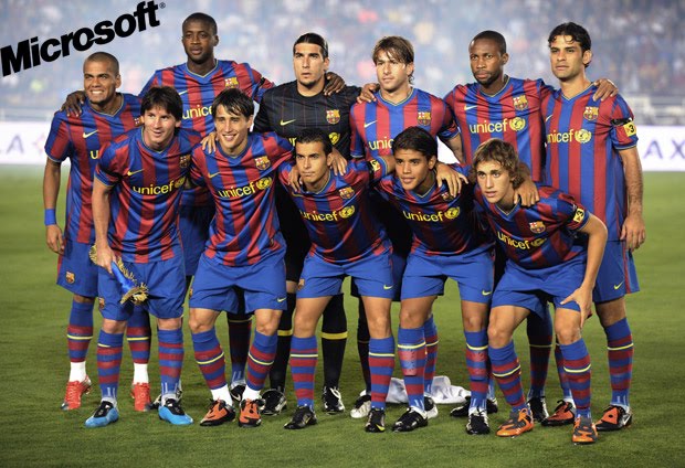 SOCCER PLAYERS WALLPAPER: 2010-2011 Barcelona Football Club Pictures