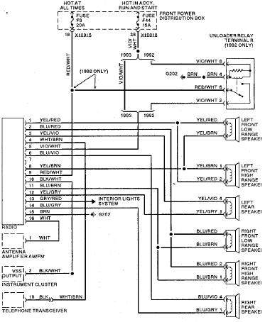 1996 Bmw 328i stereo wiring diagram #5