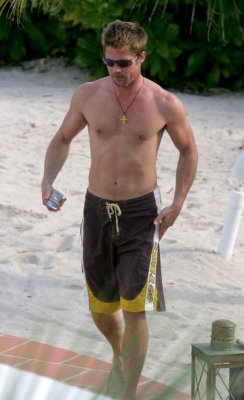 Shirtless Actors and Models: Brad Pitt Shirtless Nude Hot Sexy Pictures