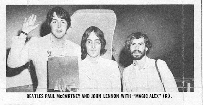 Magic Alex Band Tam Tam Radio: The Beatles & the Stones, backstage με τον