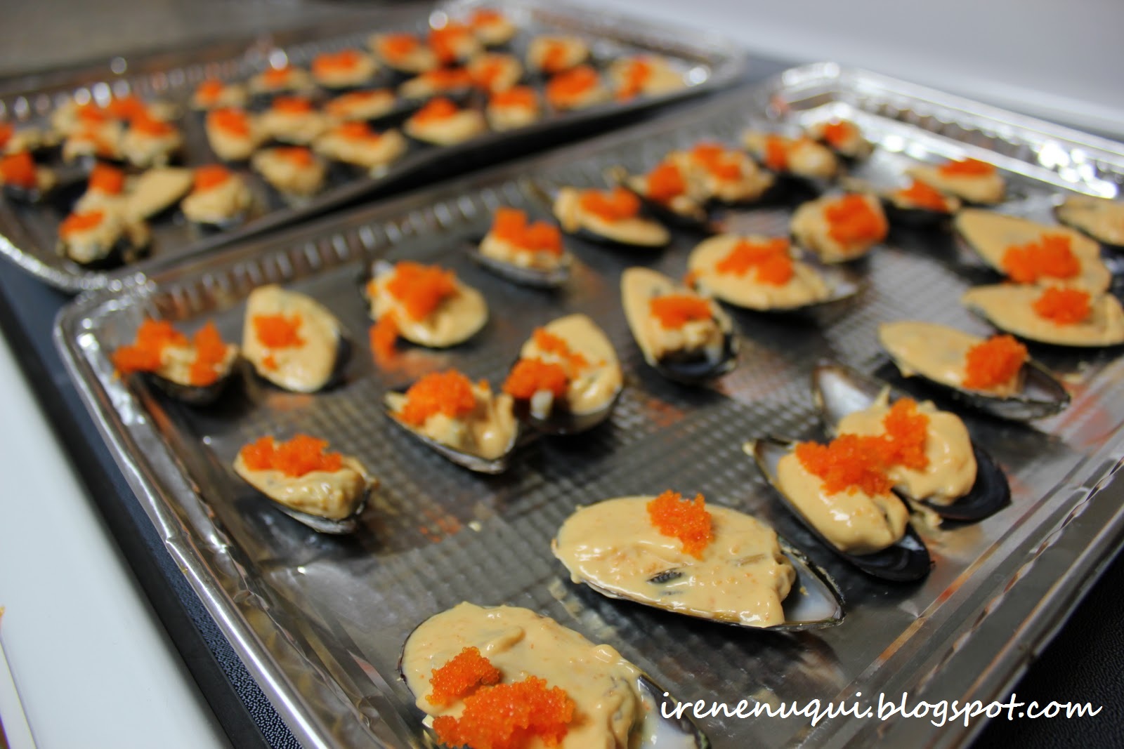 For Palate's Sake! Baked Mussels in Dynamite Sauce