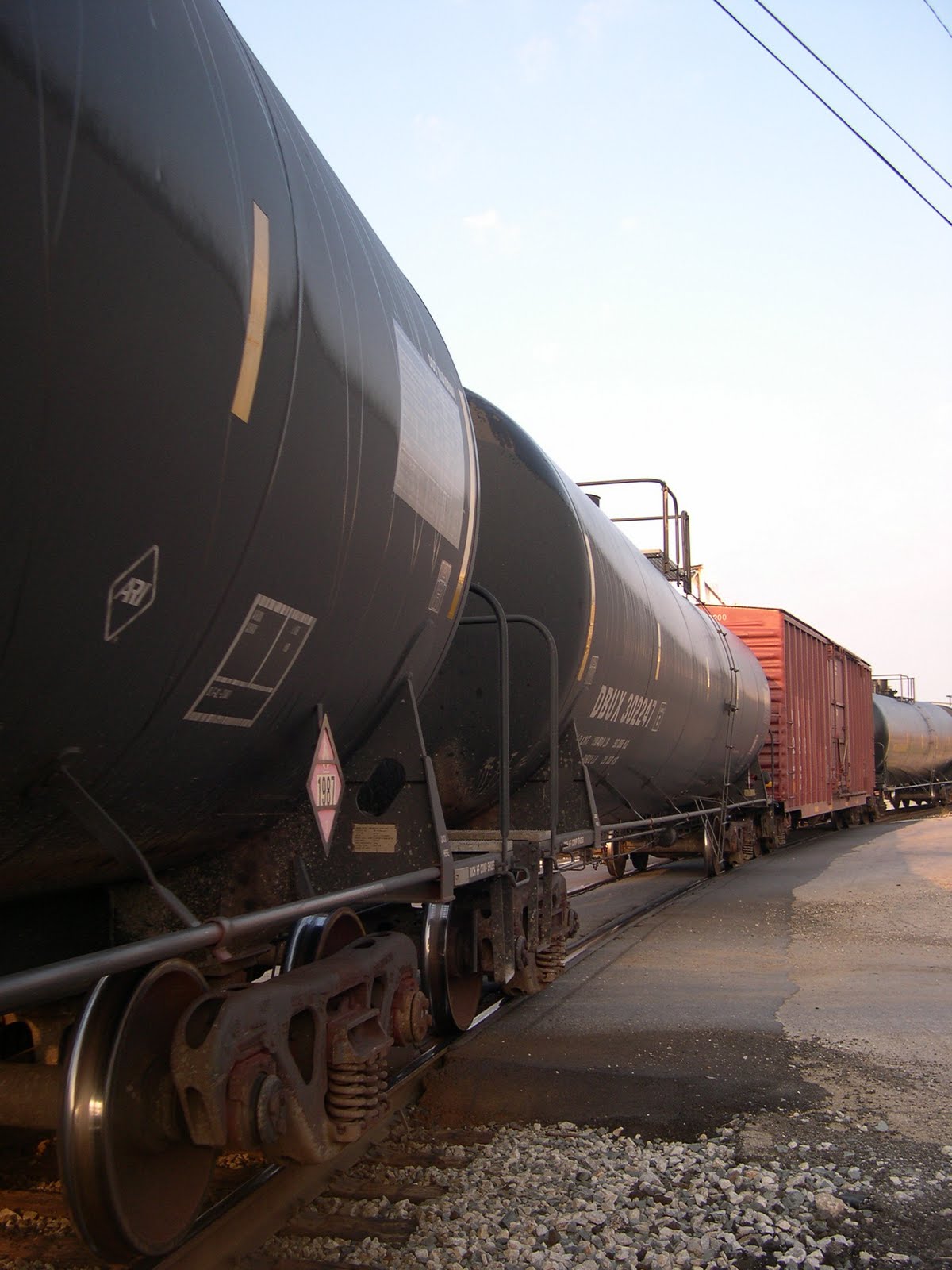 Photos from a railroad signal maintainer