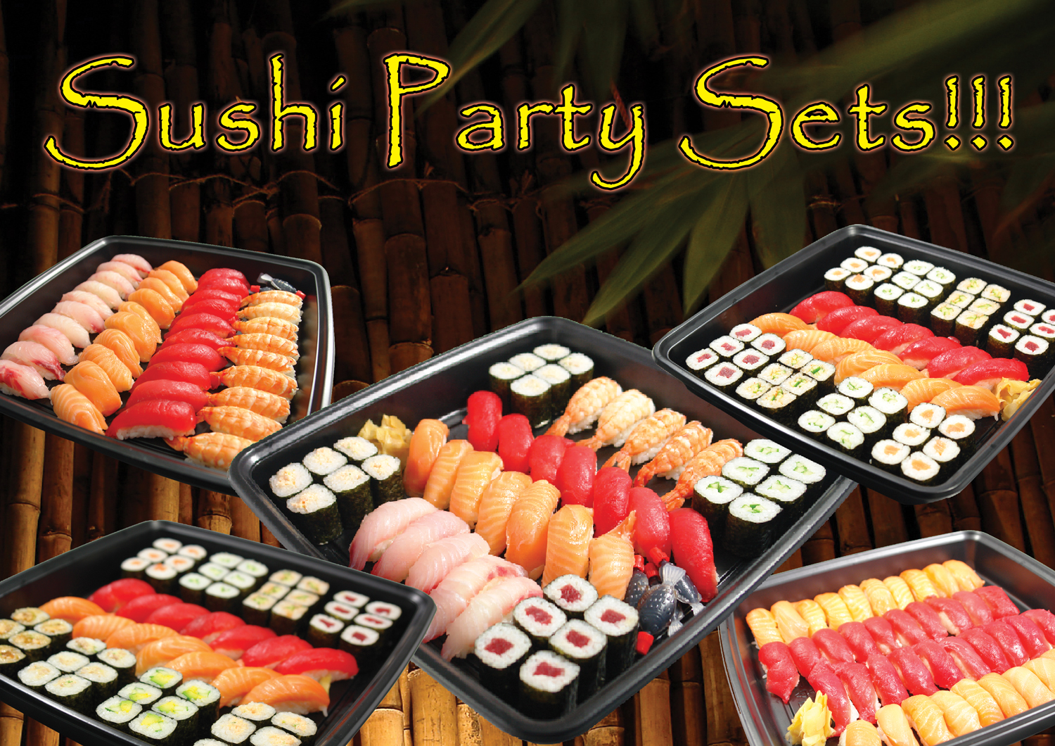 Nihonbashi Restaurants This Season Nihonbashi Presents All New Range Of Sushi Party Sets