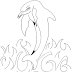 Diversos desenhos de animais para colorir desenho de golfinho Animais marinho