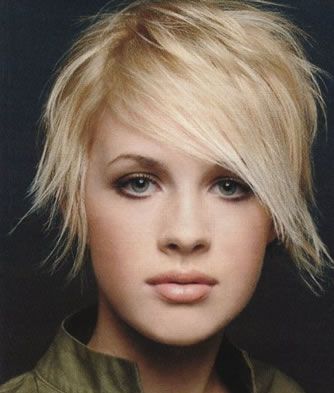 punk goth hairstyles. Short hairstyle with neo goth and punk flavor and understated elegance