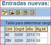 Entradas nuevas