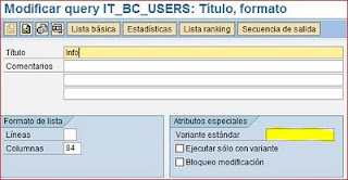 Variante en una query