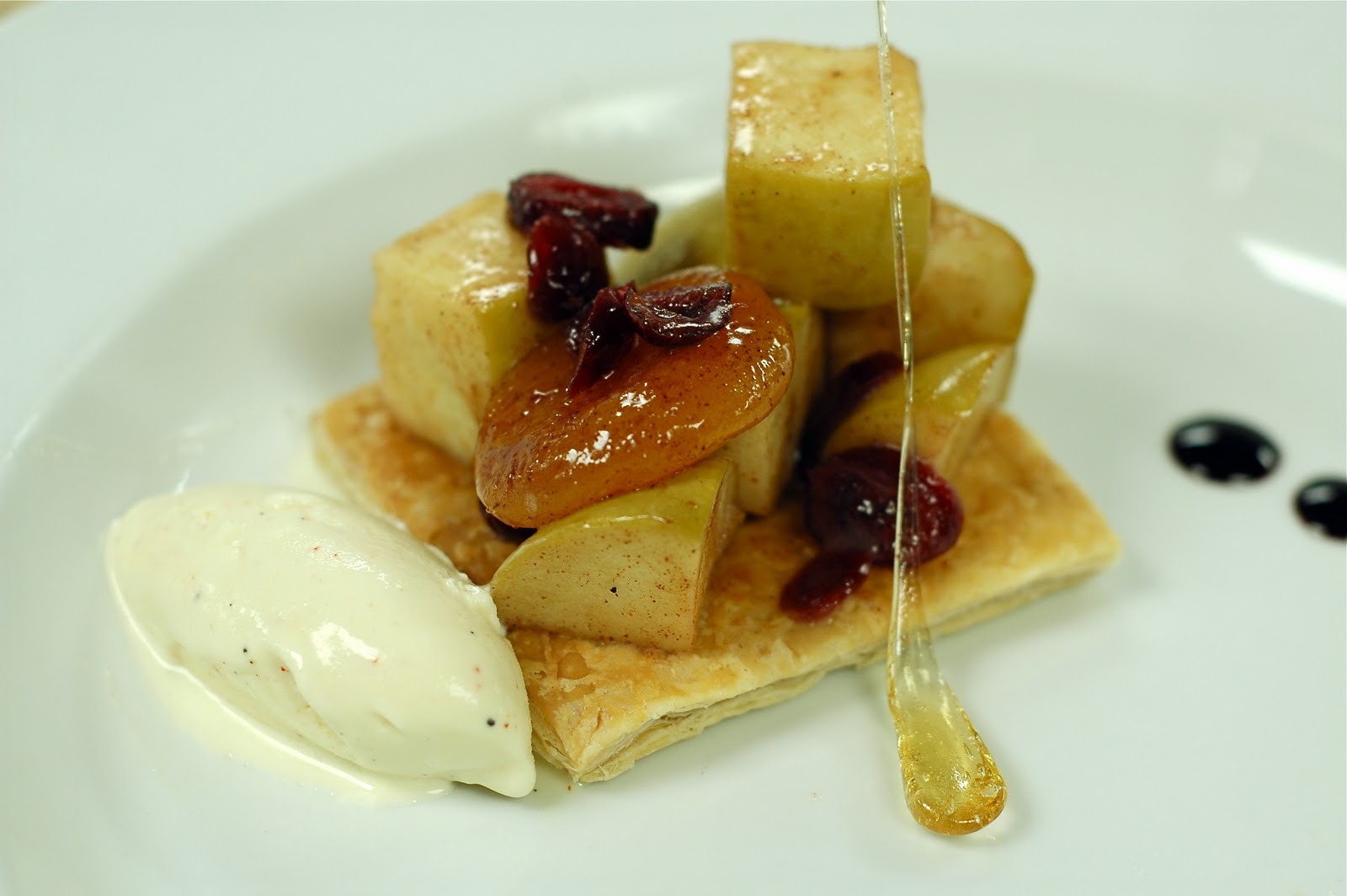 The Unexpected Culinarian My First Plated Dessert