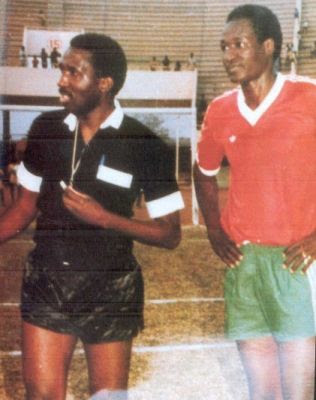 Blaise Compaoré et Thomas Sankara