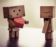 art,box,robot,cute,heart,love,photograph