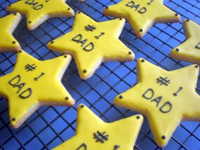 custom hand decorated cookies: Father's Day Cookies!!!
