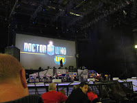 The stage area