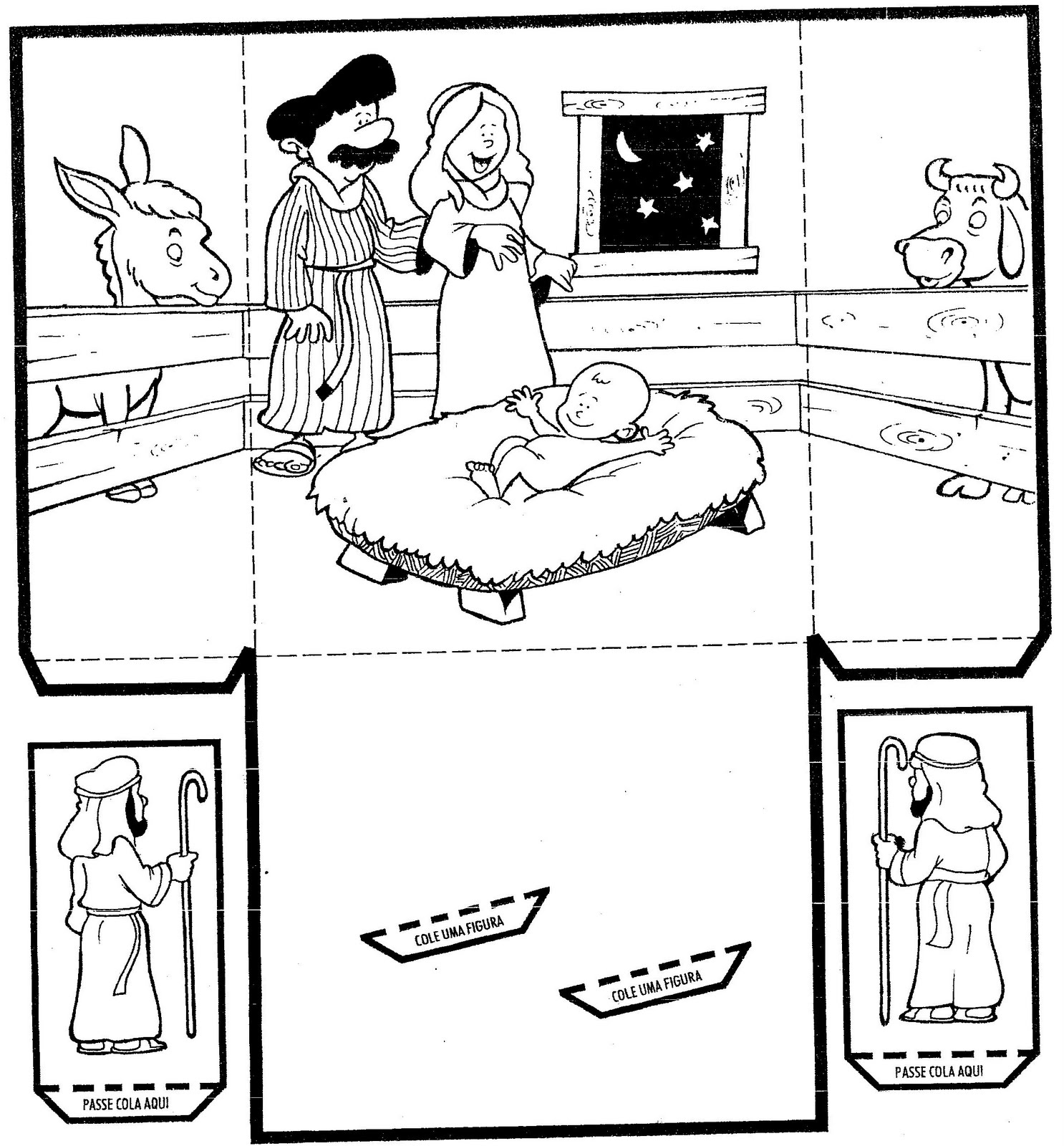 ENSINO BÍBLICO CRIATIVO_por KAROLLINE POERNER: O NASCIMENTO DE JESUS