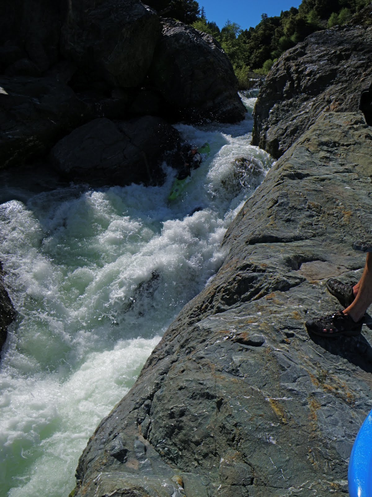 North Coast Paddling Upper Middle Fork Eel River Day One